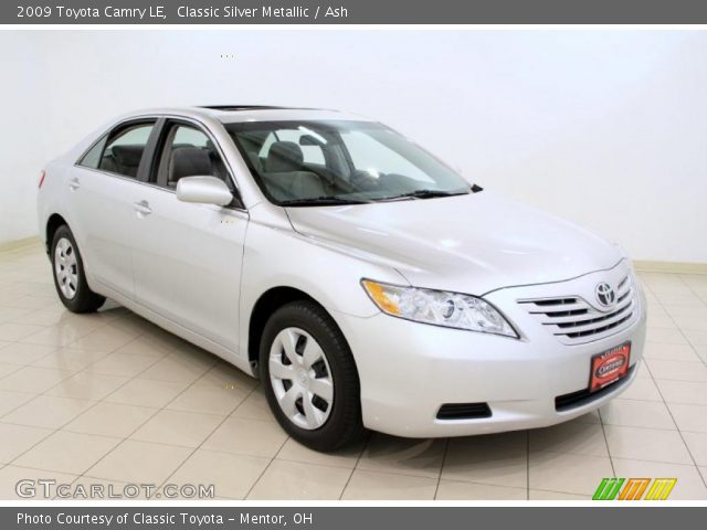 2009 Toyota Camry LE in Classic Silver Metallic