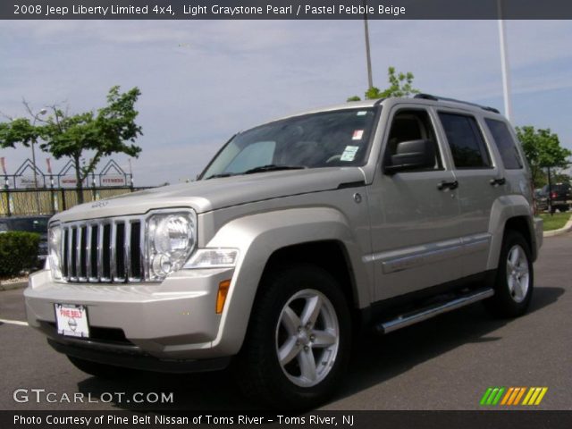 2008 Jeep Liberty Limited 4x4 in Light Graystone Pearl