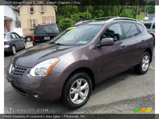 2009 Nissan Rogue SL AWD in Iridium Graphite