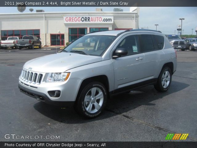 2011 Jeep Compass 2.4 4x4 in Bright Silver Metallic