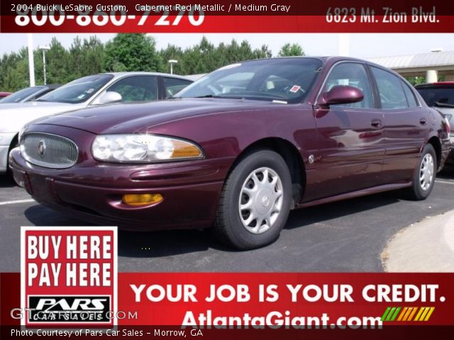 2004 Buick LeSabre Custom in Cabernet Red Metallic