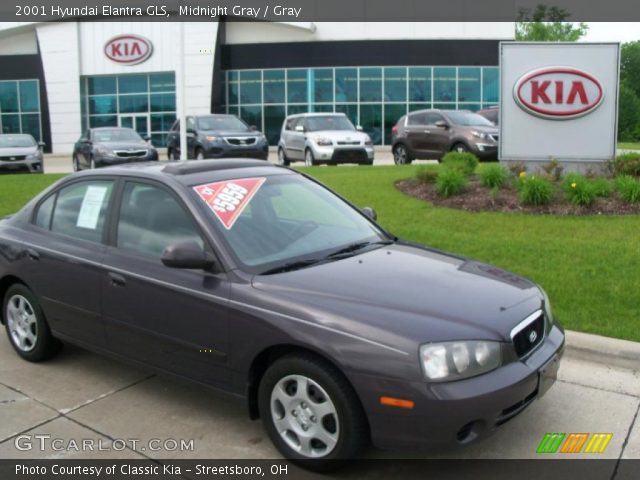 2001 Hyundai Elantra GLS in Midnight Gray