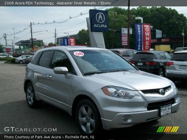 2008 Acura RDX Technology in Alabaster Silver Metallic