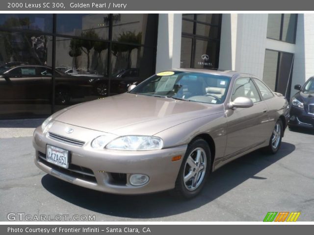 2000 Lexus SC 300 in Golden Pearl