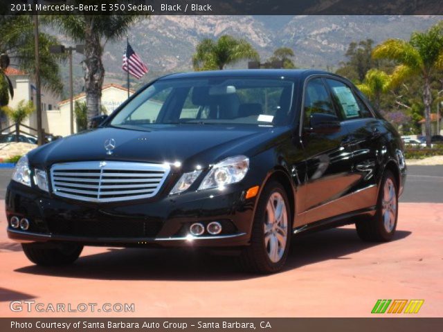 2011 Mercedes-Benz E 350 Sedan in Black