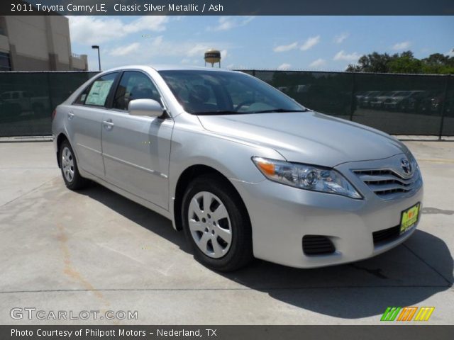 2011 Toyota Camry LE in Classic Silver Metallic