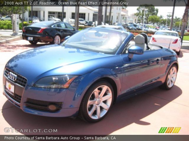 2008 Audi TT 2.0T Roadster in Ocean Blue Pearl Effect