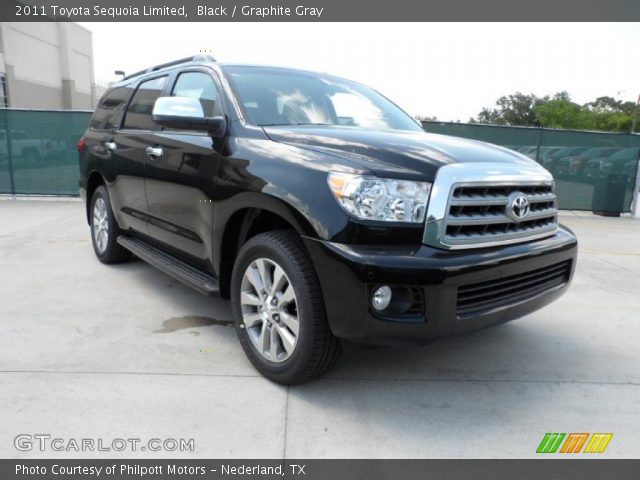 2011 Toyota Sequoia Limited in Black