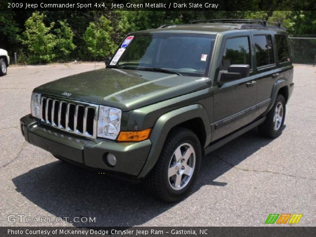 2009 Jeep Commander Sport 4x4 in Jeep Green Metallic