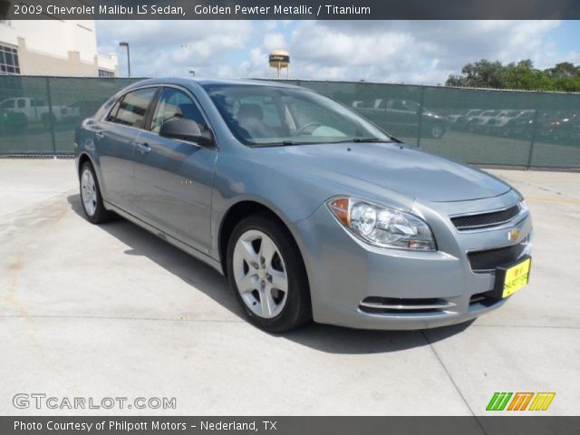 2009 Chevrolet Malibu LS Sedan in Golden Pewter Metallic