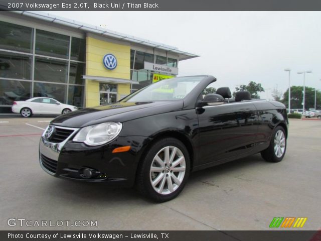 2007 Volkswagen Eos 2.0T in Black Uni