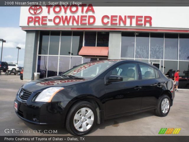 2008 Nissan Sentra 2.0 in Super Black