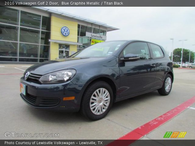2010 Volkswagen Golf 2 Door in Blue Graphite Metallic