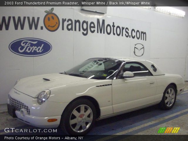 2003 Ford Thunderbird Premium Roadster in Whisper White