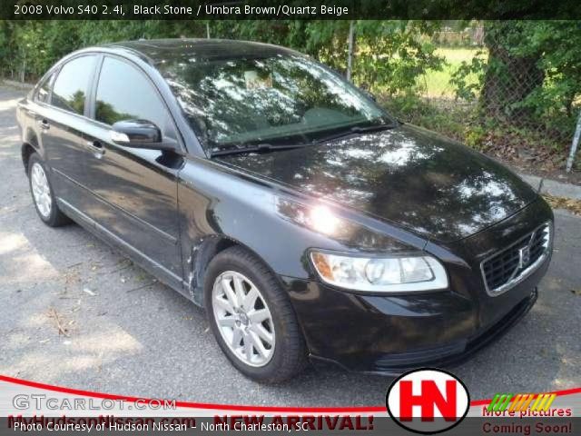 2008 Volvo S40 2.4i in Black Stone