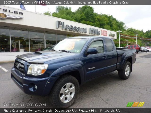 2005 Toyota Tacoma V6 TRD Sport Access Cab 4x4 in Indigo Ink Blue Pearl