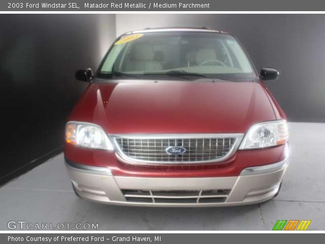 2003 Ford Windstar SEL in Matador Red Metallic