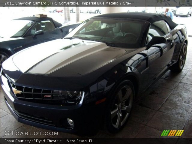 2011 Chevrolet Camaro LT/RS Convertible in Imperial Blue Metallic