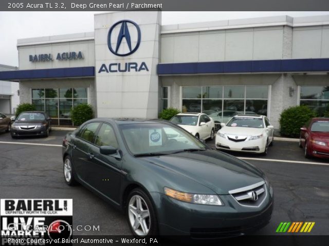 2005 Acura TL 3.2 in Deep Green Pearl