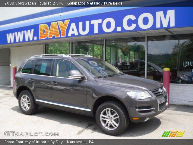 2008 Volkswagen Touareg 2 VR6 in Galapagos Metallic