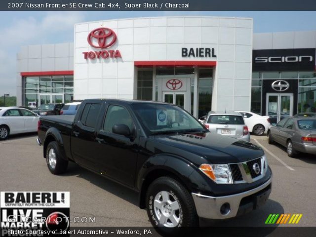 2007 Nissan Frontier SE Crew Cab 4x4 in Super Black