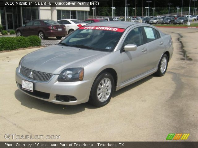 2010 Mitsubishi Galant FE in Quick Silver Pearl