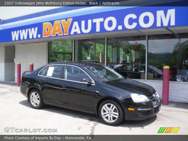 2007 Volkswagen Jetta Wolfsburg Edition Sedan in Black