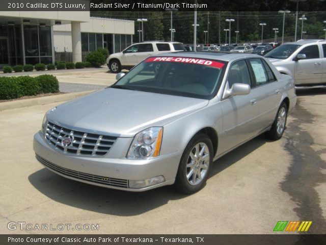2010 Cadillac DTS Luxury in Radiant Silver