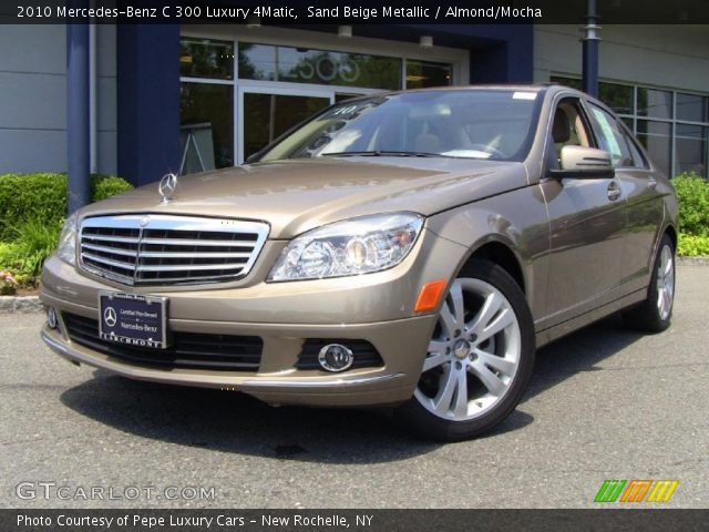 2010 Mercedes-Benz C 300 Luxury 4Matic in Sand Beige Metallic