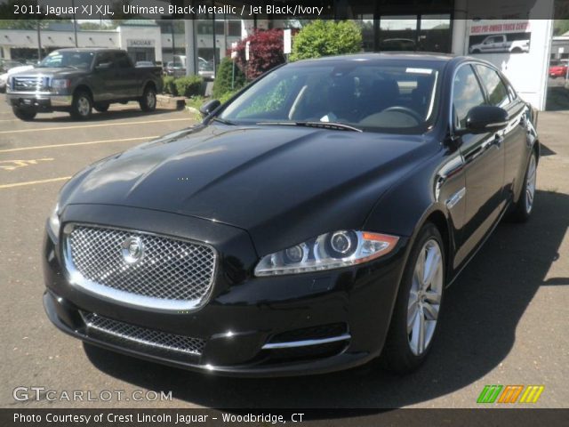 2011 Jaguar XJ XJL in Ultimate Black Metallic