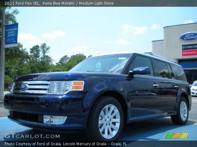 2011 Ford Flex SEL in Kona Blue Metallic