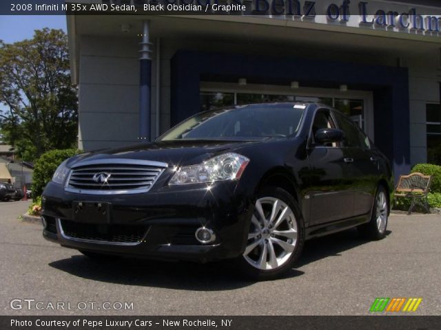 2008 Infiniti M 35x AWD Sedan in Black Obsidian