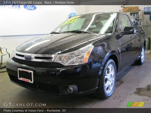 2008 Ford Focus SES Coupe in Black