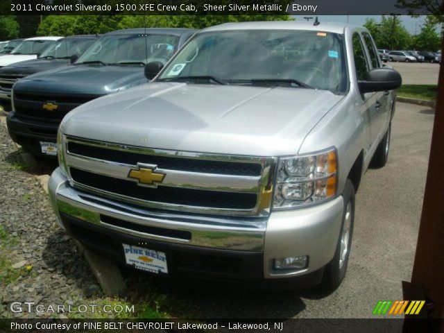 2011 Chevrolet Silverado 1500 XFE Crew Cab in Sheer Silver Metallic