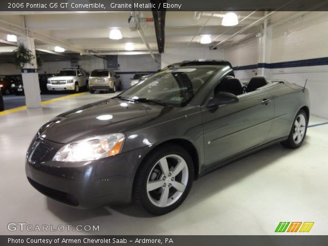 2006 Pontiac G6 GT Convertible in Granite Metallic