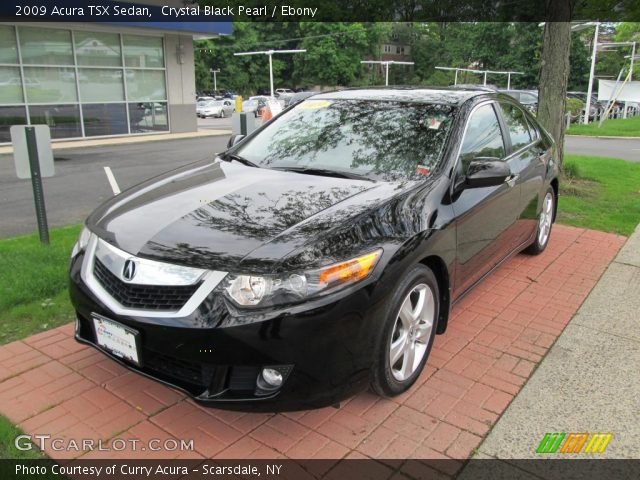 2009 Acura TSX Sedan in Crystal Black Pearl