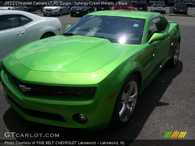 2011 Chevrolet Camaro LT/RS Coupe in Synergy Green Metallic