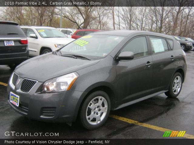 2010 Pontiac Vibe 2.4L in Carbon Gray Metallic