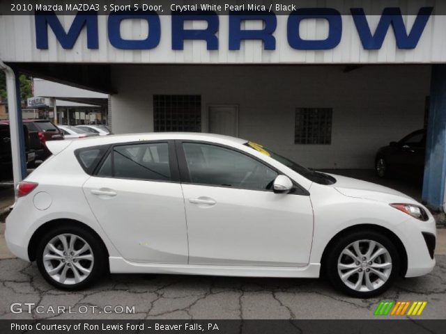 2010 Mazda MAZDA3 s Sport 5 Door in Crystal White Pearl Mica
