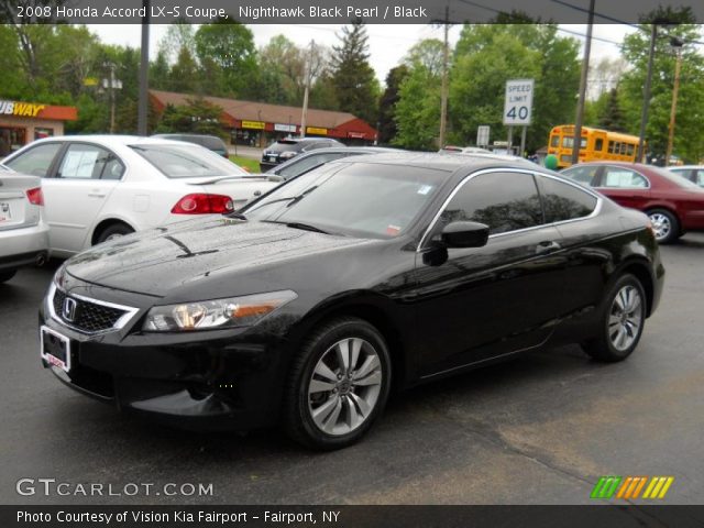 2008 Honda Accord LX-S Coupe in Nighthawk Black Pearl