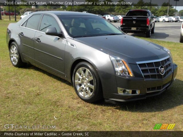 2008 Cadillac CTS Sedan in Thunder Gray Chromaflair