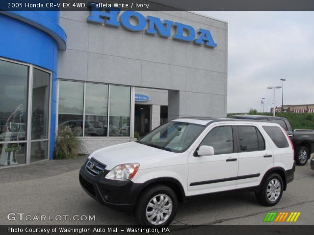 2005 Honda CR-V EX 4WD in Taffeta White
