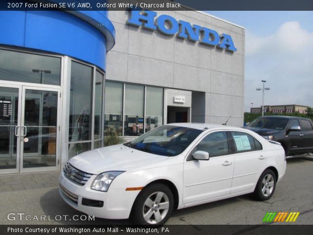 2007 Ford Fusion SE V6 AWD in Oxford White