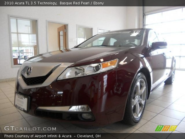 2010 Acura TL 3.5 Technology in Basque Red Pearl