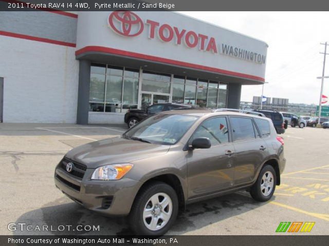 2011 Toyota RAV4 I4 4WD in Pyrite Metallic