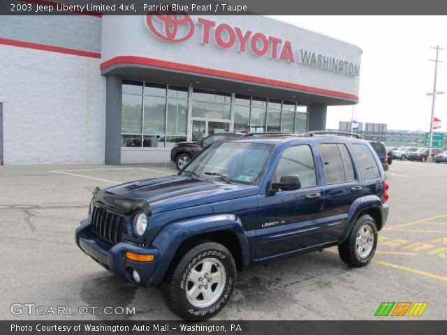 2003 Jeep Liberty Limited 4x4 in Patriot Blue Pearl