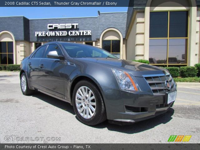 2008 Cadillac CTS Sedan in Thunder Gray Chromaflair