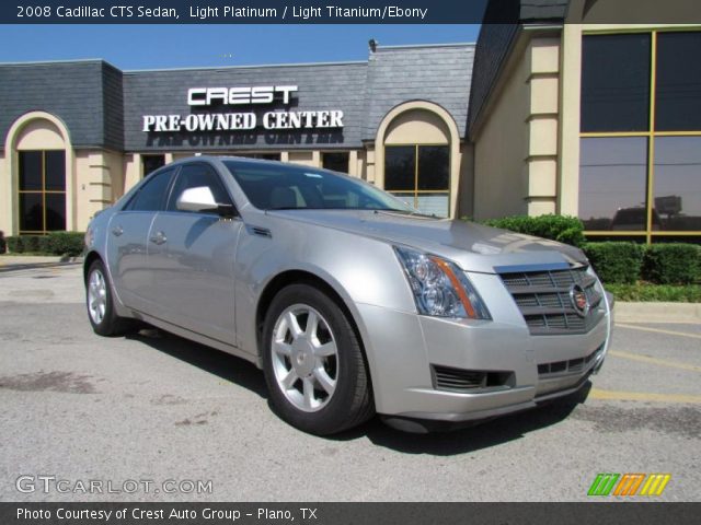 2008 Cadillac CTS Sedan in Light Platinum
