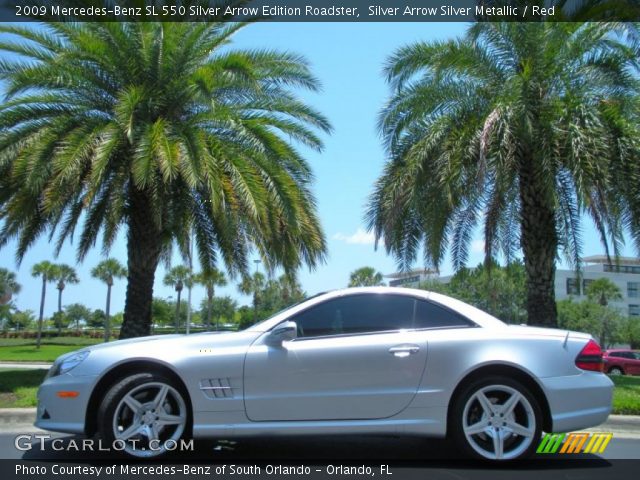 2009 Mercedes-Benz SL 550 Silver Arrow Edition Roadster in Silver Arrow Silver Metallic