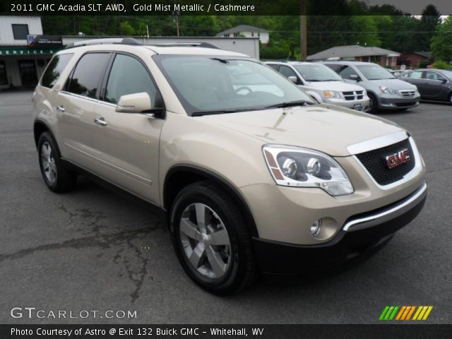 2011 GMC Acadia SLT AWD in Gold Mist Metallic